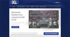 Desktop Screenshot of memoryxl.de